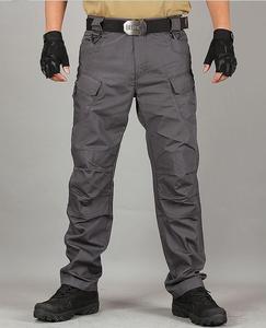 กางเกงกีฬาลำลองผู้ชายเอวสูงทรงหลวมมีเชือกผูกร้อยสไตล์ผ้าไอซ์ซิลค์โพลีเอสเตอร์ใส่เล่นฤดูร้อน - Product Image 2