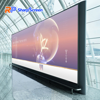 Pantalla LED para Interiores GOB/COB de 640*480 mm a Todo Color P1.25-P4 con Texto Animado, Pantalla de Bienvenida para Centros Comerciales y Negocios