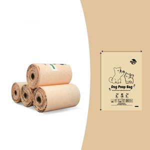 Oem nhà máy của sang trọng thân thiện với môi Dog poop Túi pbat + PLA + Tinh bột ngô Leak-proof phân hủy sinh học compostable phân hủy chất thải vật nuôi - Product Image 1