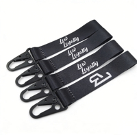 Promotion : Porte-clés moto et voiture personnalisable avec logo, lanière courte en polyester pour sublimation