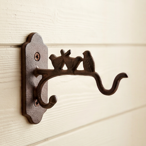 Premium Rustic Metal Wall Mounted <b>Hook</b> With Bird Design For Clothing Storage Elegant Home Decoration - Product Image 1