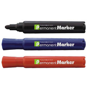 Marcador Permanente de Punta Jumbo de 12 mm, Tinta Negra de Secado Rápido, Uso Especial en Color, para Papel - Product Image 1