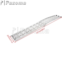 Rampe de chargement pour moto, sangle de chargement pour camionnette, argent, pour tondeuse à gazon