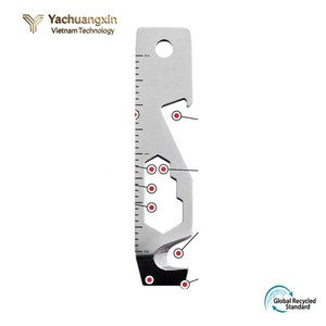 Titanium Multi Tool EDC Outdoor Survival Bottle Opener Screwdriver Camping Gear All In One Portable <b>Utility</b> Card - Product Image 2