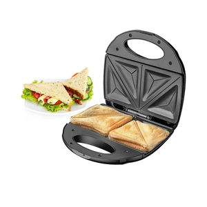 Machine à sandwich 2 tranches, grille-pain antiadhésif, facile à nettoyer, 750W - Product Image 2