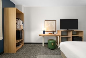 Proveedor de Muebles para Hoteles OEM, Muebles de Lujo para Habitaciones de Huéspedes para Spark by <span class=keywords><strong>Hilton</strong></span> y Proyectos Hoteleros Internacionales - Product Image 6