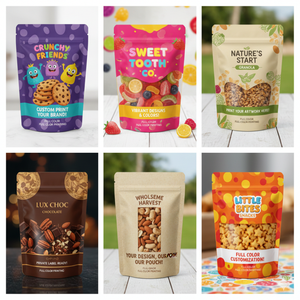 Sachet d'emballage personnalisé avec logo pour céréales, en aluminium, Mylar, pochette verticale MOPP VMPET PE, avec fermeture éclair, pour granola, flocons d'avoine, <span class=keywords><strong>corn</strong></span> <span class=keywords><strong>flakes</strong></span> - Product Image 6