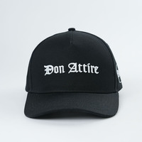 Op maat gemaakte Oxford Dobby 5-panel A-frame baseballpetten met geborduurd logo - verstelbare sportpetten