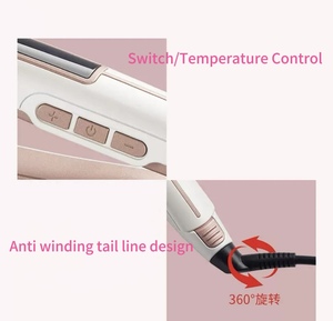 Brosse lissante électrique <span class=keywords><strong>mini</strong></span> portable Traitement de lissage des cheveux à la protéine <span class=keywords><strong>Fer</strong></span> à lisser multifonction LCD avec infrarouge - Product Image 5
