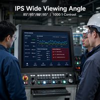 Módulo de Pantalla LCD TFT Industrial de 15 Pulgadas, 1024*768 IPS LVDS 20 Pines JD9168S, Pantalla LCD de 400 Nit para Control de Automatización HMI