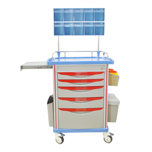 Abs Ziekenhuis Medische Anesthesie Geneeskunde Verpleegwagen Baby Gereedschap Crash Cart Uitgifte Auto - Product Image 2