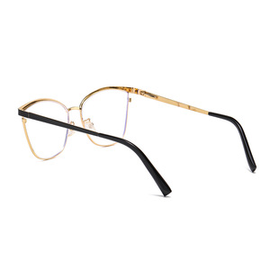 Gafas Ópticas de Lujo para Mujer, Montura Cuadrada de Media Montura, con Logotipo Personalizado, Moda de Alta Gama 2026, Hemme Paris ME42J51 - Product Image 4