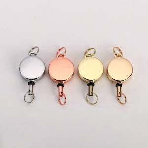 Llavero Telescópico de Acero Personalizable de Alta Calidad, Creativo, con Impresión UV, para Tarjetas de Acceso, Correa para Colgar, Portátil, para Identificación - Product Image 1