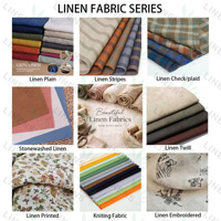 Tissu en lin français biologique de haute qualité, durable, design unique, naturel, 320 g/m², 140 cm, 100 % lin pur pour vêtements d'été