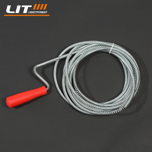 Snake di scarico illuminato con artiglio per la pulizia dei tubi meccanici <span class=keywords><strong>a</strong></span> <span class=keywords><strong>spirale</strong></span> per la rimozione degli zoccoli wc - Product Image 1