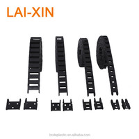 Laixin Nylon 18mm X 25mm Brücken-Kabelschutzkette Offener und Halbgeschlossener Typ für Tankketten
