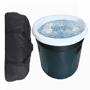 <span class=keywords><strong>Baignoire</strong></span> SPA <span class=keywords><strong>Gonflable</strong></span> en PVC pour Thérapie par Plongée Froide, Kit de Bain de Glace avec Moule, Thermomètre, Sac de Transport, Couvercle, <span class=keywords><strong>Coussin</strong></span> - Product Image 4