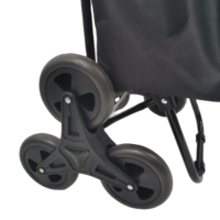 Haute qualité 6 roues escalade panier randonnée voyage pliant légumes chariot sac refroidisseur sac chariot