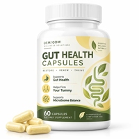 Capsules personnalisées pour la santé intestinale, formule avancée, santé digestive et microbiome pour adultes, support OEM ODM