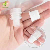Pochettes souples transparentes en plastique de 250 ml et 500 ml avec bec verseur pour liquides, eau, jus et boissons