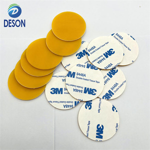 Deson 3M Rõ Ràng Chống-Trượt Hai Mặt Tự Dính Đồ Nội Thất Tròn Silicone Bọt Tấm Cao Su Chân Bumper Miếng Đệm Máy Giặt - Product Image 3