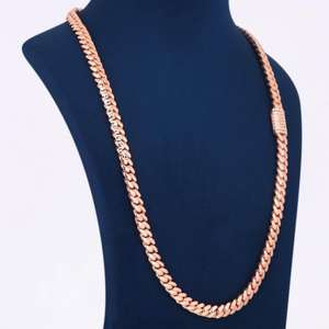 Grown Diamond <b>Sterling</b> <b>Silver</b> 925 Luxury <b>Chain</b> Necklace Premium Shiny Jewelry <b>for</b> <b>Women</b> Wedding Gift Party Wear - Product Image 1