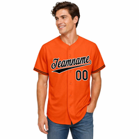 Maillot de baseball personnalisé en soie/coton tissé de 220 grammes, motif léopard vintage, col en V, coupe ample, qualité supérieure, vente en gros