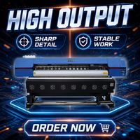 Printer Sublimasi Dye Yinstar High Speed 2-Head untuk I3200-A1 untuk Pencetakan Digital Tekstil CMYK 1.8m 95/h Garansi 1 Tahun