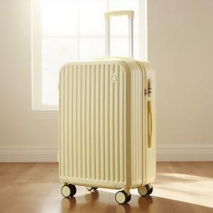 Valise légère personnalisée modèle 025 avec serrure à combinaison, roulettes pivotantes et poche zippée pour les voyages d'affaires - Product Image 3