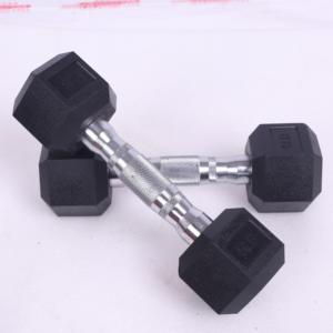 Giá Thấp Bán Buôn 5Kg-50Kg Người Đàn Ông Phụ Nữ Nhà Phòng Tập Thể Dục Trọng Lượng Miễn Phí Tập Thể Dục Cao Su Bền Hex Quả Tạ - Product Image 5