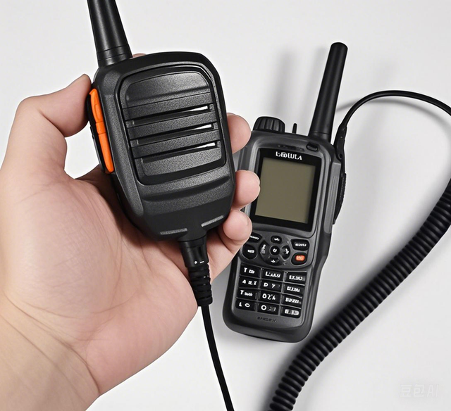 Two  Way Radio Microphone  Noise - Canceling Walkie - Talkie Microphone for  EADS  Walkie Talkie  THR9