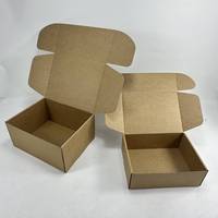 Boîte d'expédition sécurisée avec fermeture à glissière inviolable, bande de déchirement sécurisée, boîte en carton ondulé pour objets de valeur, emballage pour expédition internationale, éponge