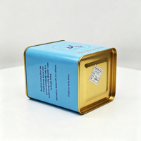 Boîte en métal pour emballage de thé, produit 2026, nouvelle vente chaude, emballage personnalisé, couleur, caractéristiques, matériau, origine, type, certificat, forme