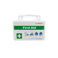 Trousse de premiers soins personnalisée pour 10 personnes, pour le camping et les situations d'urgence en plein air