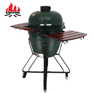 KIMSTONE Gril de <span class=keywords><strong>barbecue</strong></span> Kamado pratique et élégant de 21 pouces à large plage de température pour la cuisine en plein air - Product Image 6