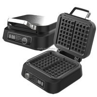 Aifa Machine à gaufres 2 en 1, 15 cm d'épaisseur, pour gaufres rondes mini fourrées