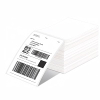 Étiquettes thermiques en rouleau à prix d'usine en promotion, étiquettes d'expédition thermiques directes 4x6 pour adresses, étiquettes d'emballage 100 x 150 mm