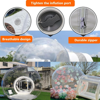 Jumping Garden Party Photos Décorations Portable Avec Ballons Enfants Dôme Gonflable En Plein Air Ballon Tente Gonflable Bulle Maison