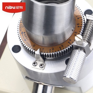 Nibu Professional Titanium Electric Coffee Bean Grinder Flat Burr Commercial Espresso <strong>Maker</strong> for Household and Hotel Use - Product Image 2