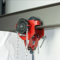 Carrito con engranajes de fábrica TXK I-Beam Plain Trolley Manual Geared Trolley 1Ton 2Ton 3Ton 5Ton con certificación CE