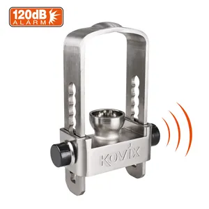 Kovix Smart Security Tow Hapering 120 Decibel Alarm Trailer Lock Beschermt Uw Trailer