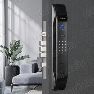 Handaily mới đến tuya 3D Nhận dạng khuôn mặt thẻ khóa thông minh wifi an ninh máy ảnh video cuộc gọi Kỹ Thuật Số vân tay cửa trước - Product Image 3