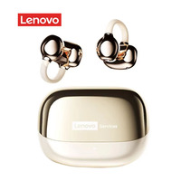 Audífonos Inalámbricos Originales Lenovo RS101 TWS BT 6.0 con Clip para Oreja, Baja Latencia, para Juegos, Alta Calidad, Resistentes al Agua, Deportivos