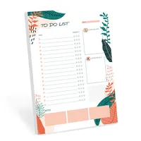 Custom Daily To Do List, Weekly Note Pads with Logo