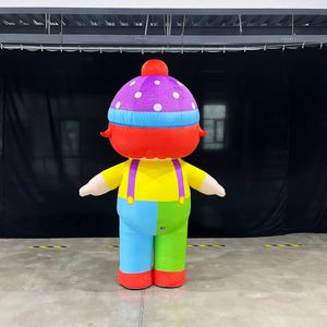 Costume de clown gonflable magique pour adultes, idéal pour Halloween - Personnalisé, imperméable et durable - Product Image 5