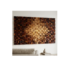 Wholesale Wooden Wall Decor Panel Handmade Carved Wooden Wall Hanging for Home Decoration Hotel Resort and Restaurant Interiors - Product Image 3