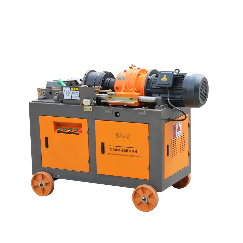 Factory Direct Sale Automatic Rebar Thread Rolling Machine From China