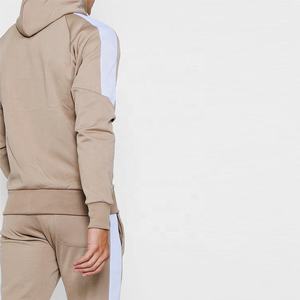 Plain track suit sport wear <b>gym</b> wear tracksuit sports suit sweat suit set <b>jogger</b> set <b>men</b> custom logo printing tracksuit set - Product Image 5