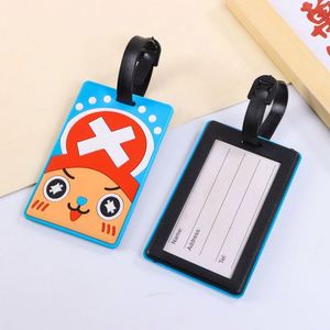 Étiquettes de bagages en PVC souple personnalisées, design luxueux et tendance, conçues pour les bagages à main - Product Image 5