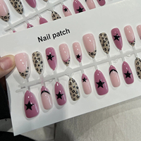 Lot de 30 faux ongles à presser en PMMA écologique, formes amandes, haute qualité, pour la beauté des ongles XR-04 - Prix de gros